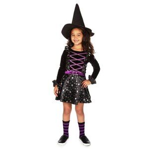 Tipsy Elves Girl's Witch Costume 3T